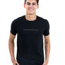 Mens Black Sundial Tee